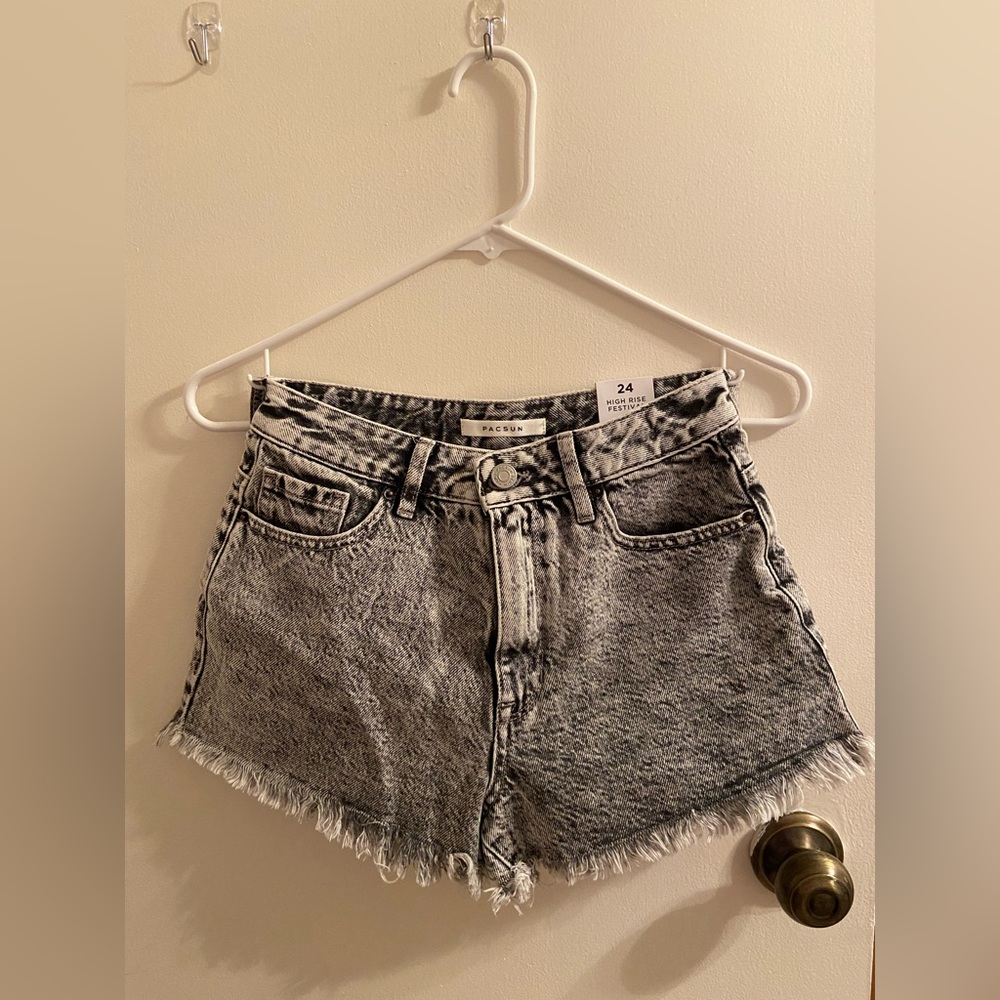 pacsun festival high rise shorts!!!